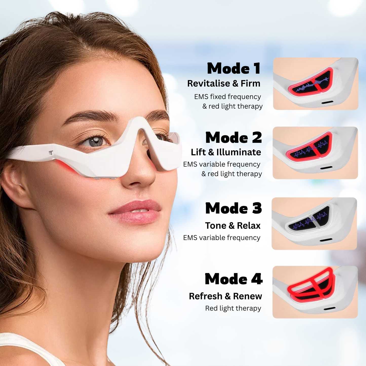 Red Light Therapy Glasses